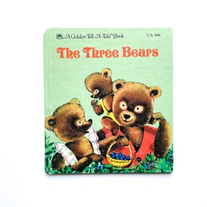 the Three Bears | Pictures by Suzanne | 1983 | A Golden Book | Hardcover
