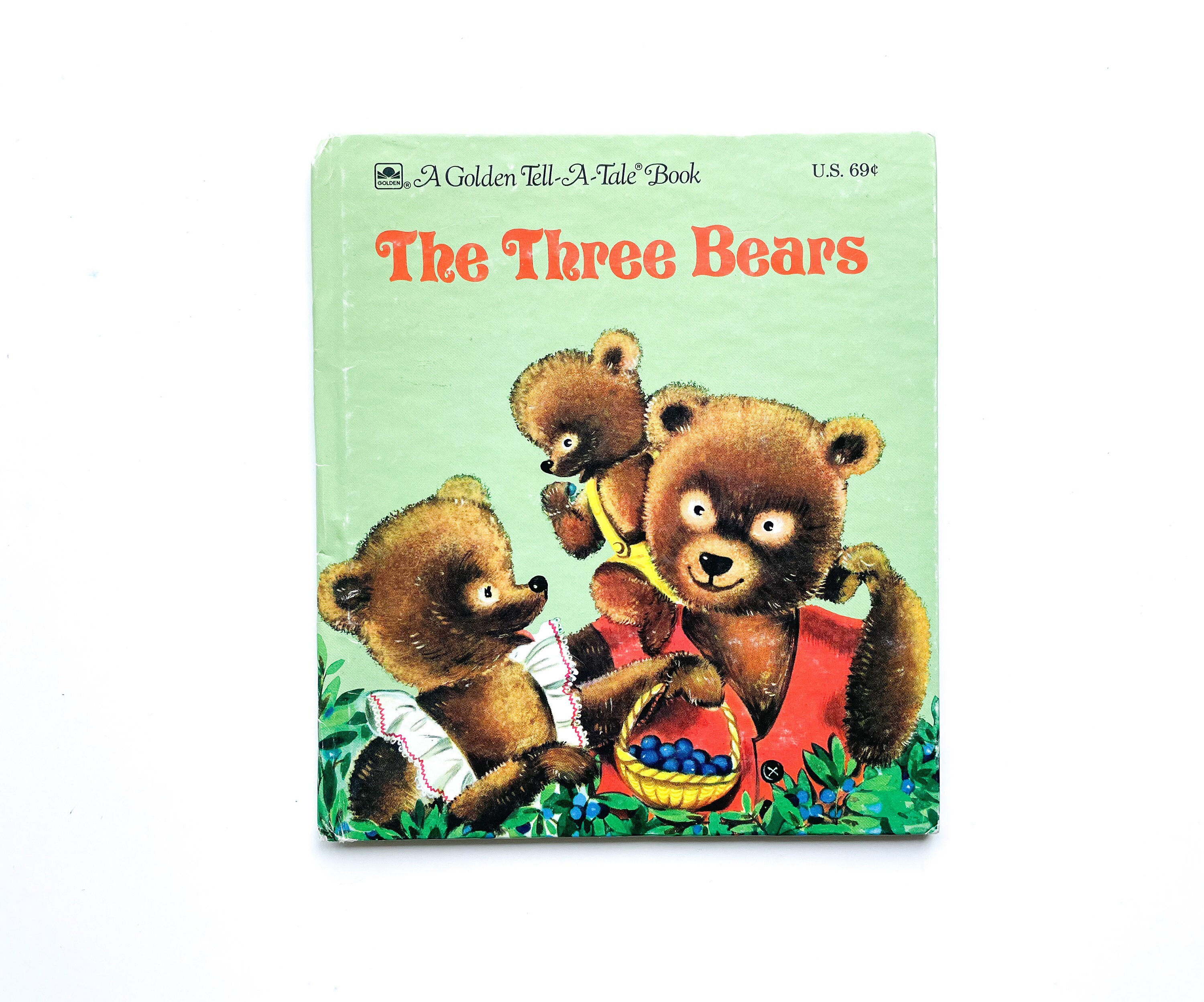 Goldilocks And The Three Bears Golden Book