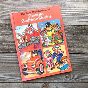 The Rand McNally Favorite Bedtime Stories | 1978 | The Three Bears Visit Goldilocks | The Little Fire Engine | Noah’s Ark | Twilight Tales