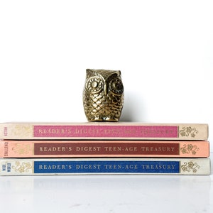 Reader&#39;s Digest Teen-Age Treasury books Set of 3 | 1957 | Volumes 1, 3, 4 | Home Decor | Vintage | Hardcover