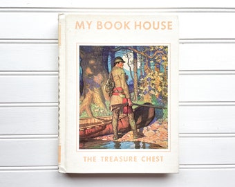 My Book House | The Treasure Chest #9 | Vintage Book | My Book House for Children | 1971 | Hardcover