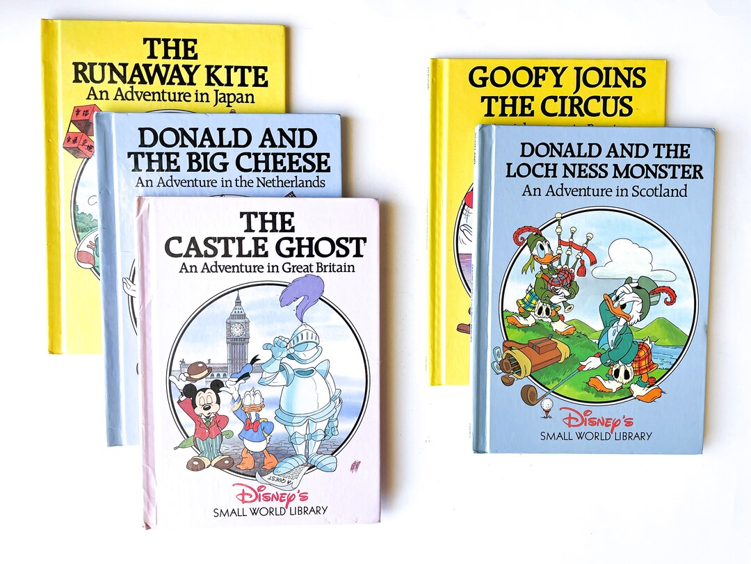 Disney's Small World Library Hardcover Books (set of 5) | Grolier