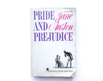Pride and Prejudice | Paperback | 1965 | Vintage book | Classic
