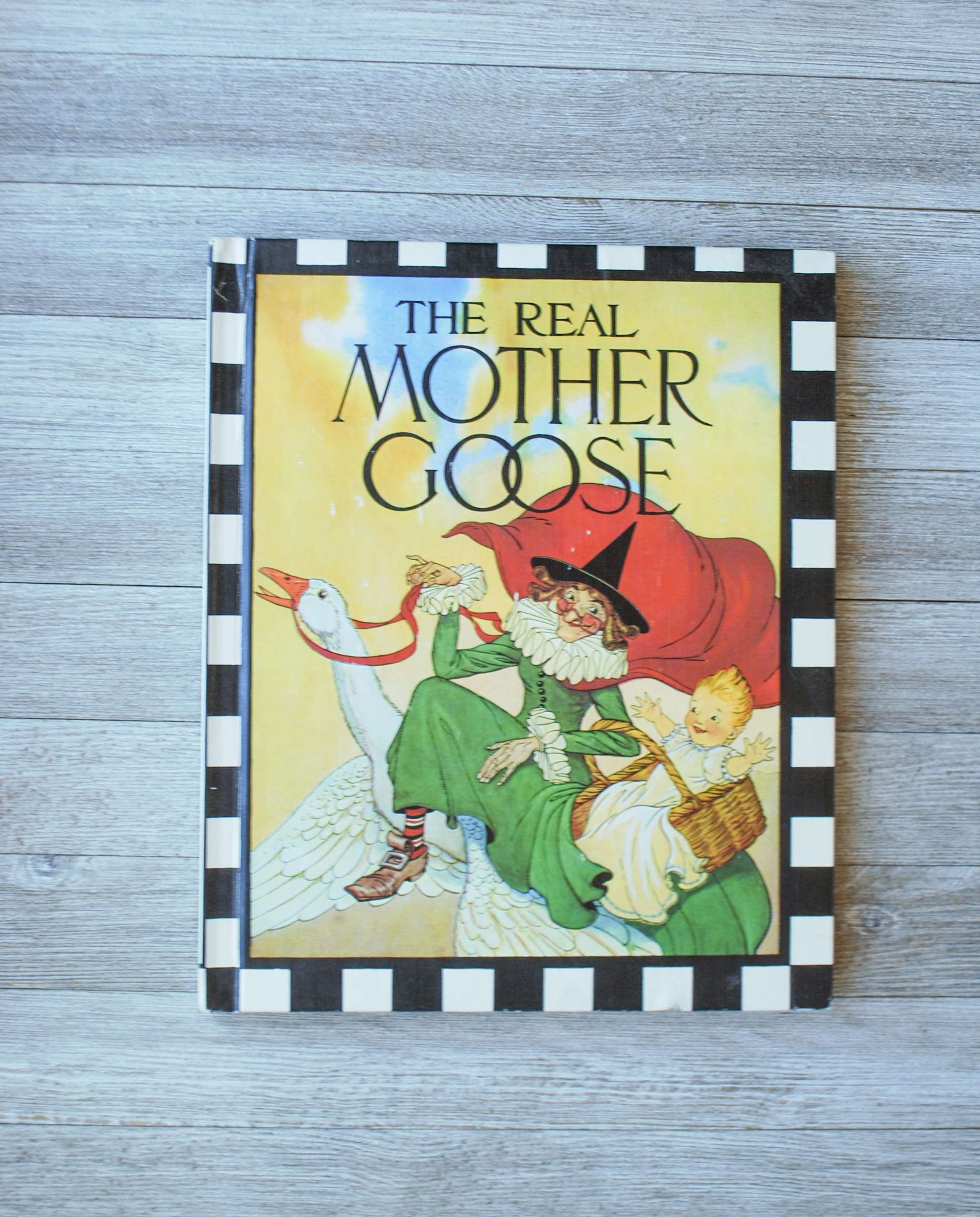 Vintage the Real Mother Goose Book - Etsy