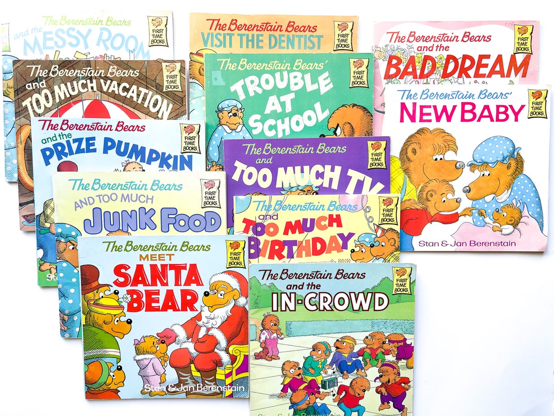 The Berenstain Bears Books Set of 12 by Stan and Jan Berenstain