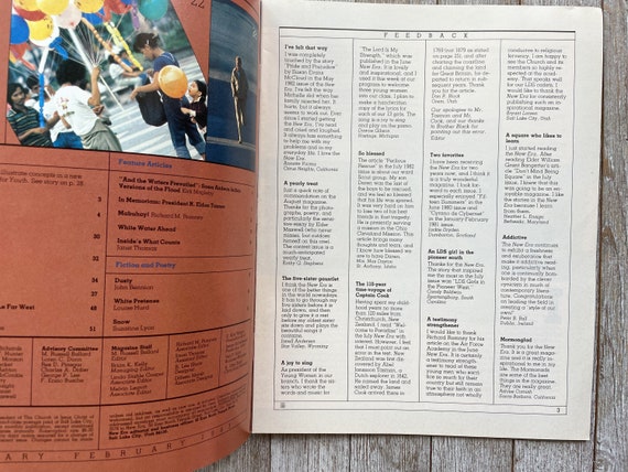 Vintage The New Era Magazine | February 1983 | Church of