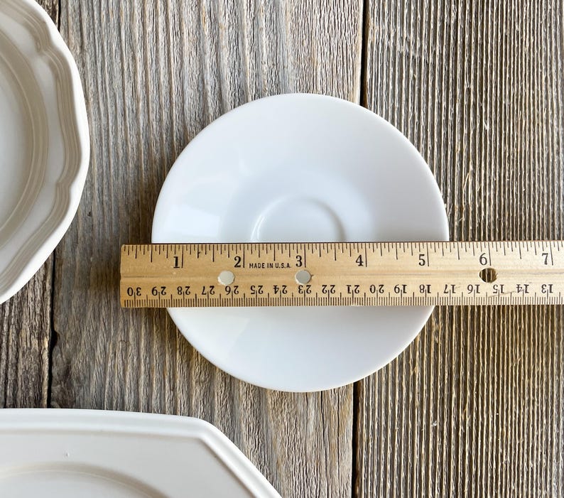 Wall Collection White Plates Set of 8 China Wall Hangings Vintage Wall