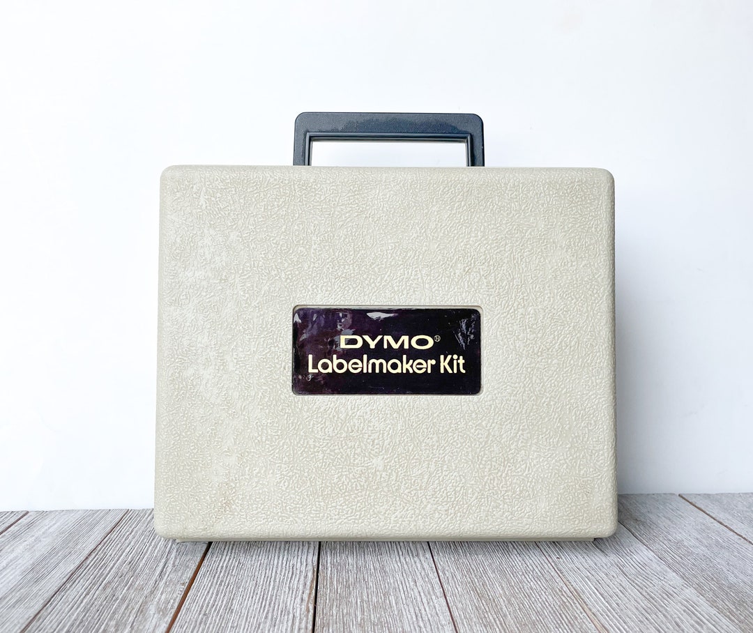 Vintage Dymo Label Maker Case M6 DYMO Label Maker Case Mark VI Office