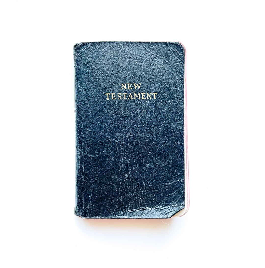 Vest Pocket New Testament Tiny Book Miniature Bible Etsy