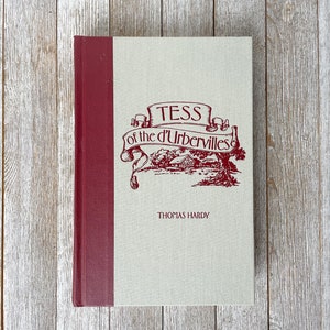 Tess of the d’Urbervilles | by Thomas Hardy | Vintage Hardcover | 1985