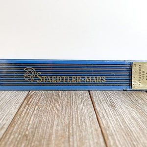 Vintage Drawing Lead 12 Staedtler Mars Lumograph 2H Drawing Leads | No.1904 | Office Supplies