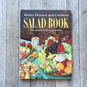 Better Homes and Gardens Salad Book | 1968 | Hardcover