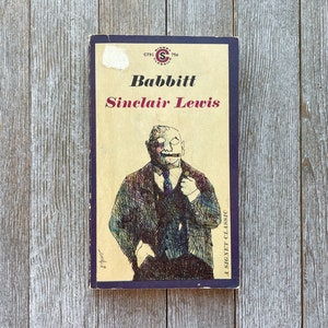 Babbitt | by Sinclair Lewis | 1963 | Vintage Book | Paperback