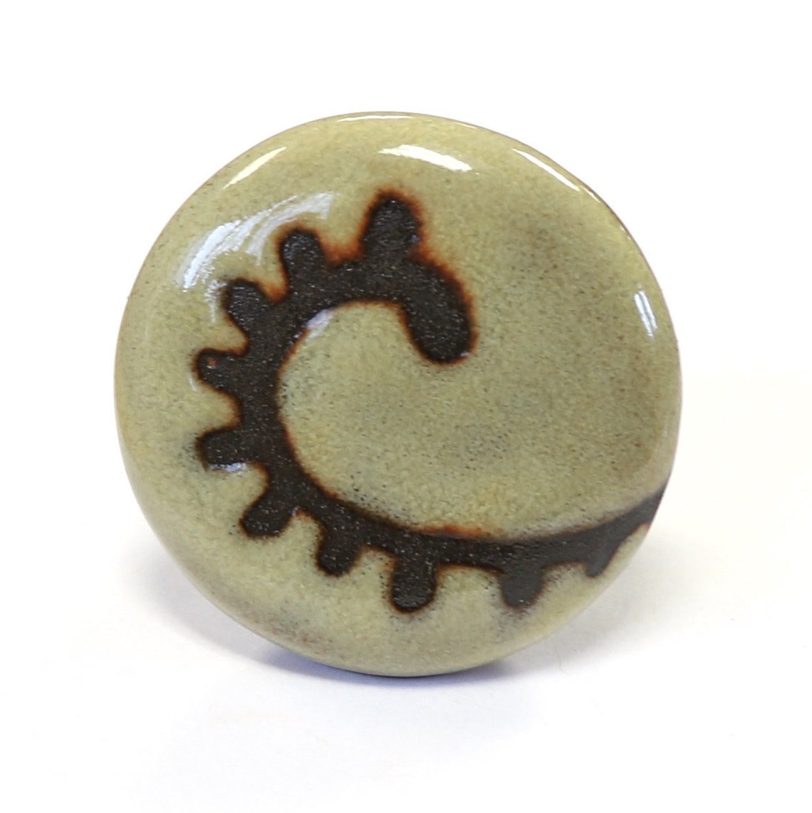 Perilla del gabinete de Sand Paisley | Etsy