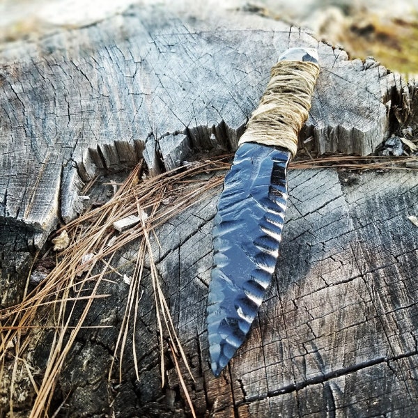 Wooden obsidian prop daggers carved from WOOD
