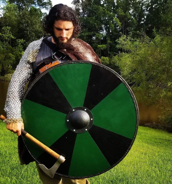 Handcrafted Lagertha Shieldmaiden Viking Shield Replica