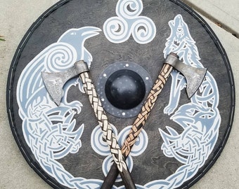 Customizable Viking shield
