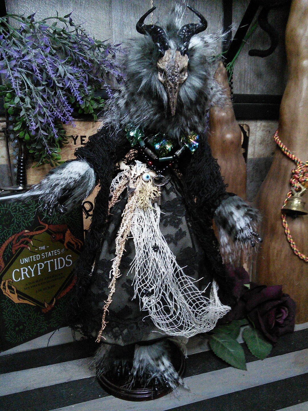 Old Mog of the Bog the Dark Forest Bog Witch Handmade Pagan God Doll - Etsy