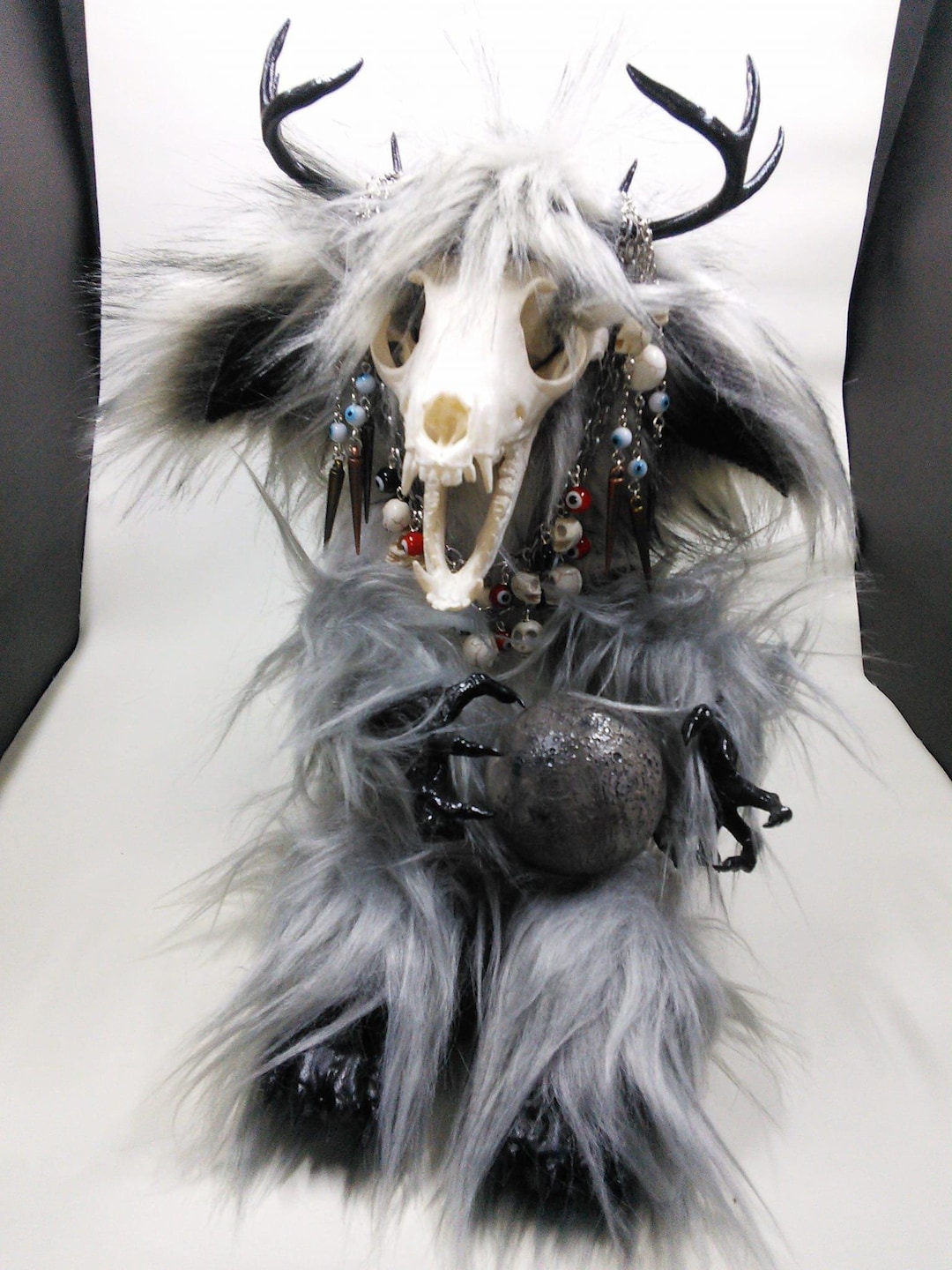 The Wendigo Dark Forest God Handmade Pagan God Doll - Etsy