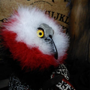 The Raven Knight dark forest handmade pagan god doll