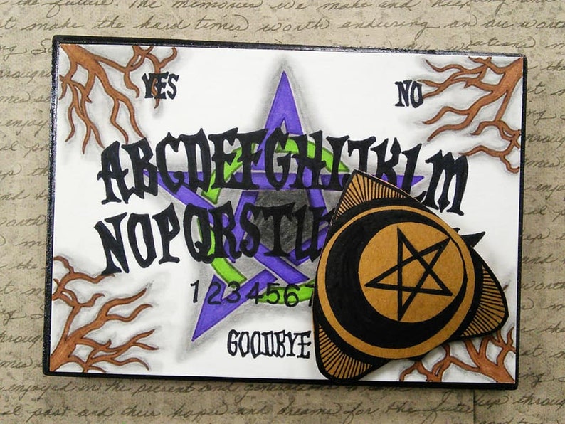 Mini Wooden Spirit Board - Etsy