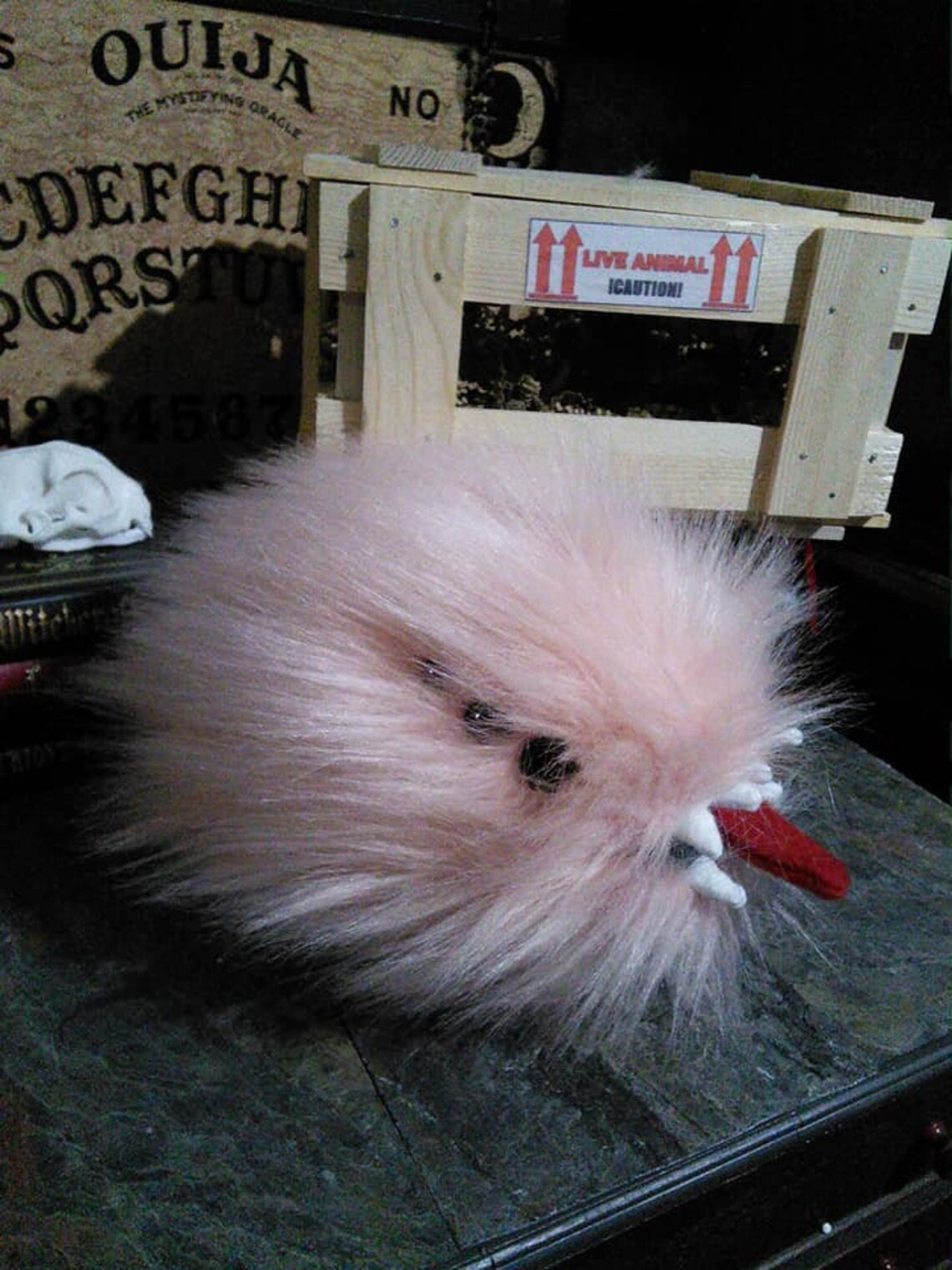Crated Creature Mirror Universe Monster Tribble Classic Pink Etsy