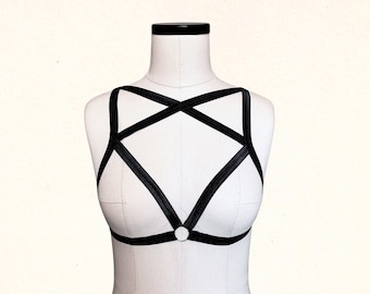 FINA Harness Top - Elastic Harness | Strappy Top | Custom fit | Pole & Burlesque Dancewear