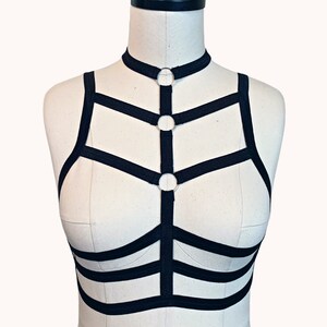 PHANTASMA Harness Top - Elastic Harness | Strappy Top | Custom Fit | Dancewear |