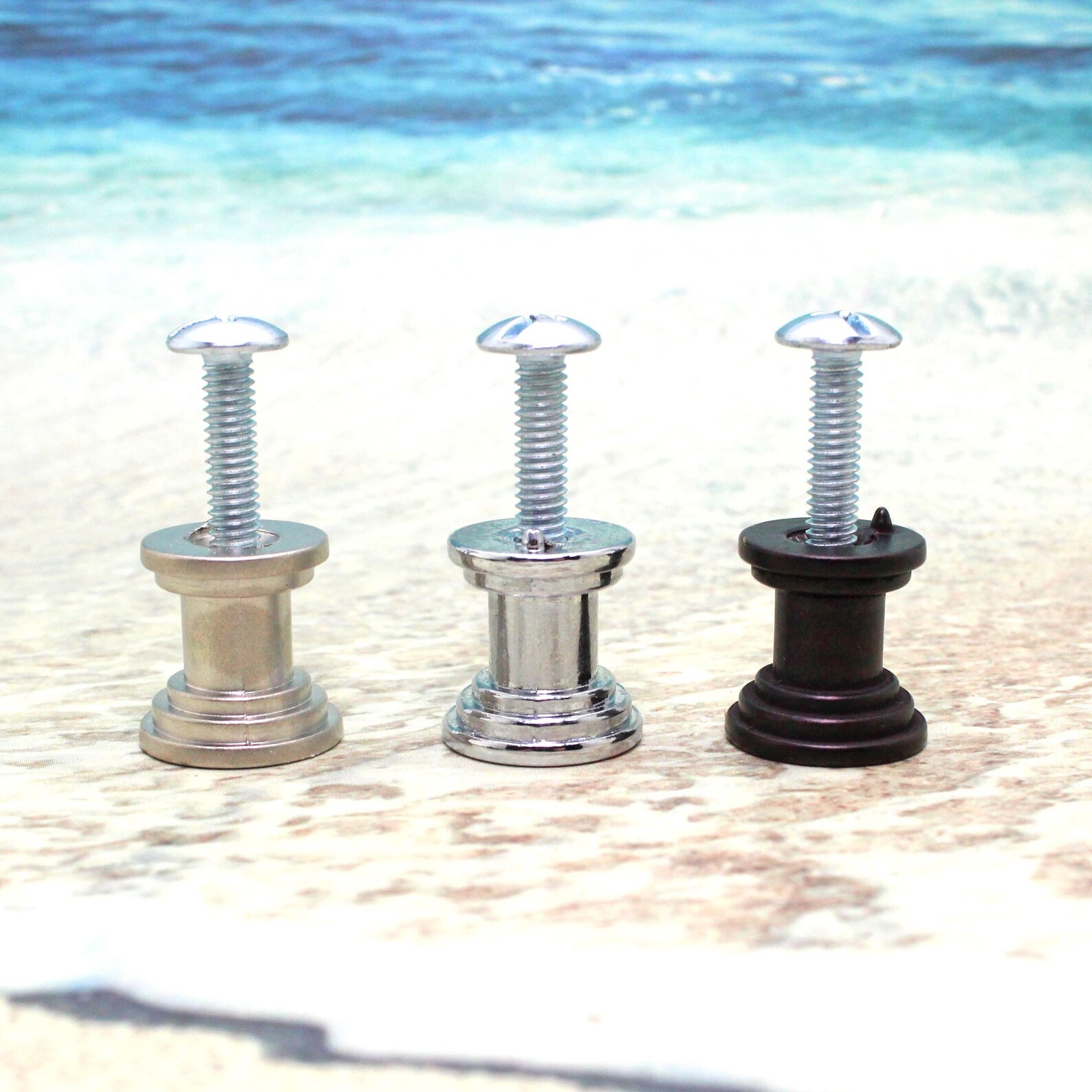DIY Cabinet Knob Kit 3 Colors Set Of Four Make Your Own Etsy