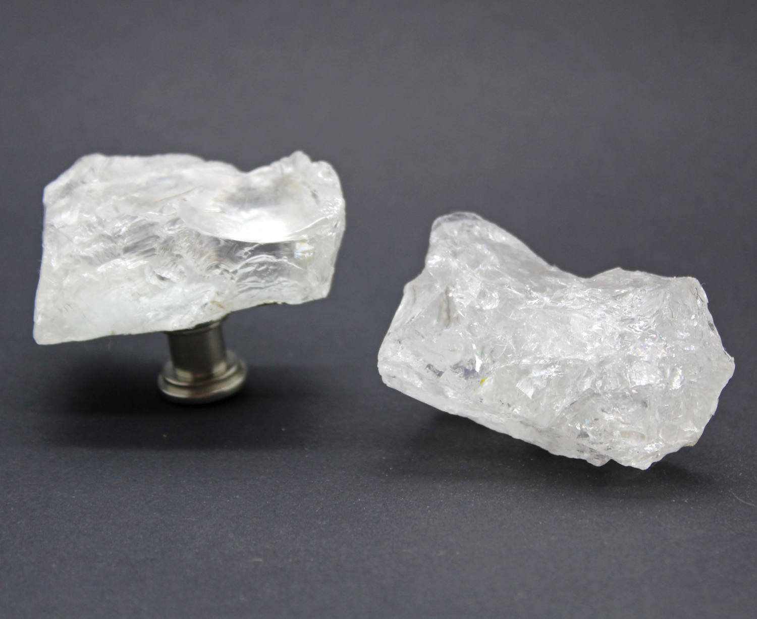 Knobs Stone Knobs Knobs Uncut and Raw Crystal Etsy
