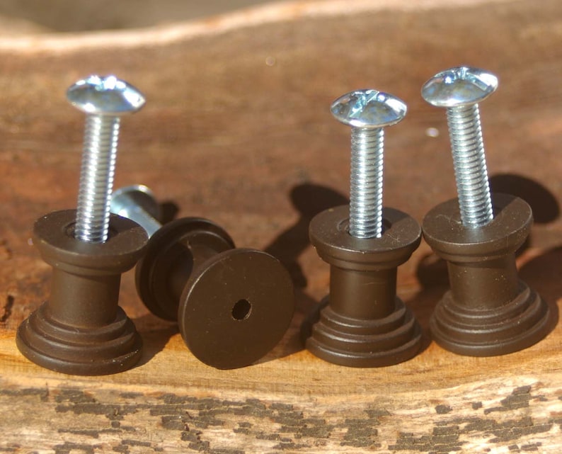 DIY Stone Knob Kit Two Colors Set of Four Make Etsy