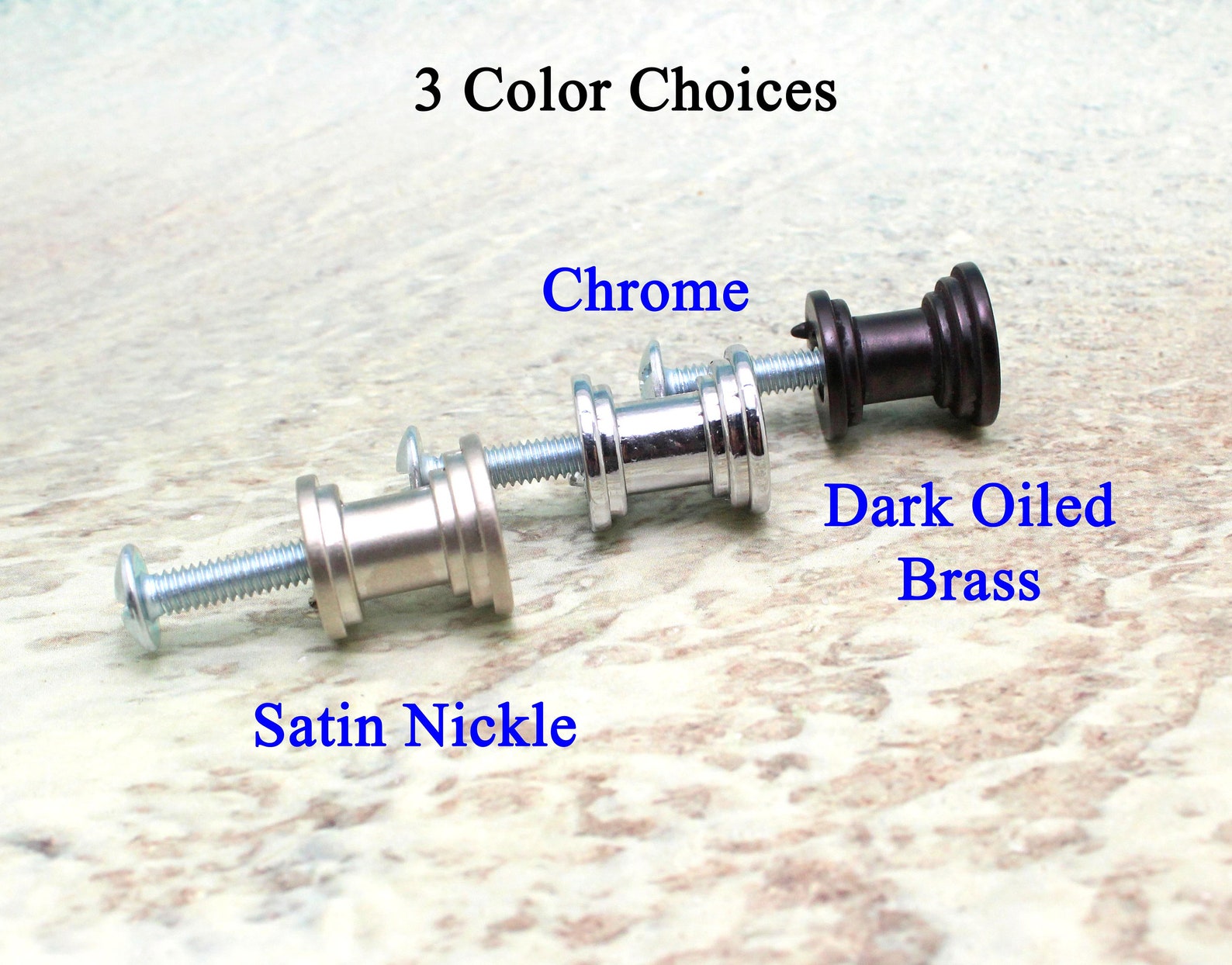 DIY Knob Kit / 3 Colors / Set of Four / Make Your Own Etsy