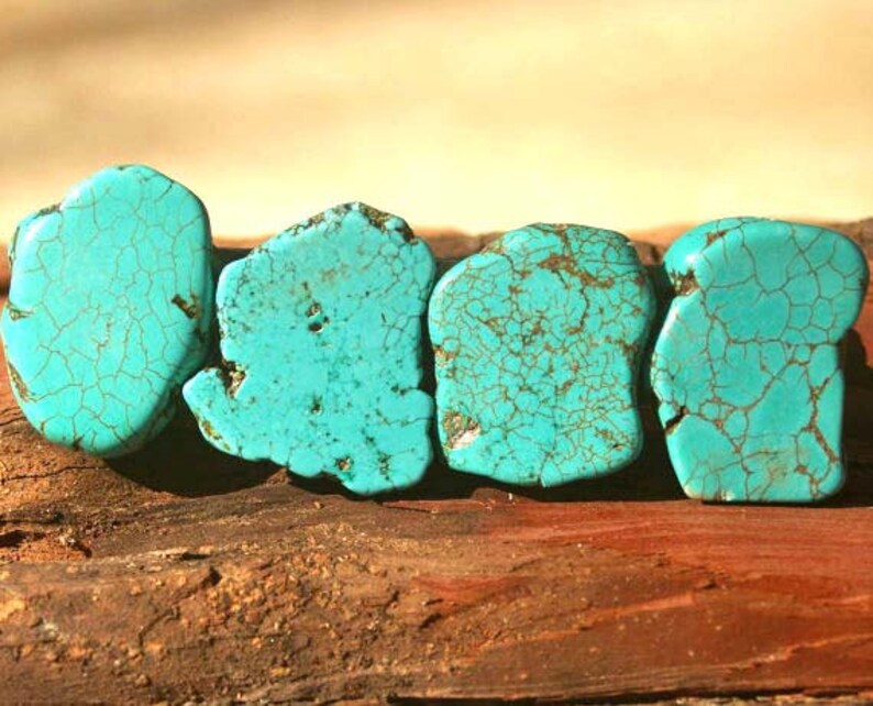 Cabinet Pull Turquoise Stone Cabinet Pulls Turquoise Etsy