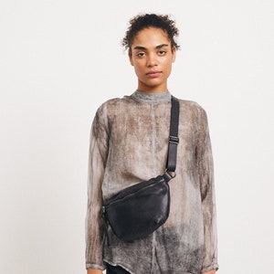 Bauchtasche Frauen, Gürteltasche, Gürteltasche aus Leder, Gürteltasche aus weichem Leder