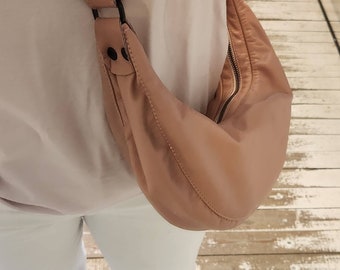 Leather Fanny Pack, Crossbody Bag, Hip Bag, Leather Pouch Bag, Leather Bag, Fanny Packs Women