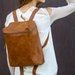 see more listings in the Leather Backpacks section