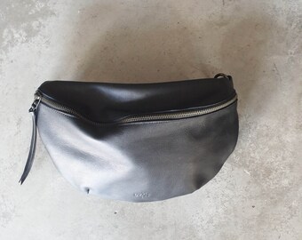 Soft Leather Bum Bag, Fanny Packs for Women, Belt Bag, Pouch Bag for Women, Leather Hip Bag, Waist bag