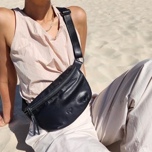 Fanny Pack, Leather Waist Bag, Women Fanny pack, Waist bag, Leather Fanny pack