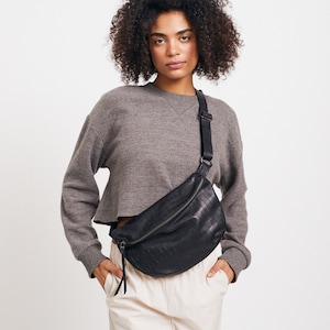 Leather Bum Bag, Waist Bag, Leather Fanny Pack, Fanny pack Women, Women Belt Bag, Hip Bag