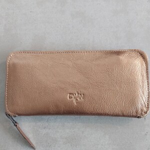 Cartera de cuero para mujer, cartera con cremallera alrededor, cartera de cuero, cartera de cuero suave, cartera de cuero, regalo para ella
