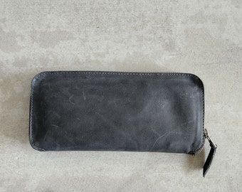 Leather Women Wallet, Zip Around Wallet, Leather Wallet, Soft Leather Wallet, Leather  Wallet, Gift for Women