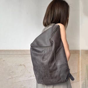 Leather Backpack, Women Backpack, Laptop Backpack, Women Leather Bag, Leather Travel Bag, Laptop Backpack