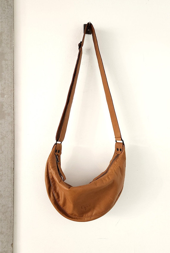 Baggu crescent bag leather sale
