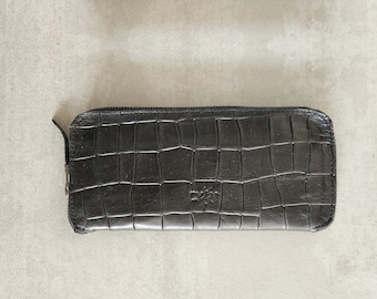 Leather Zipper Wallet, Leather Women Wallet, Leather Purse Wallet, Premium Leather Wallet for Women, Gift for Friend