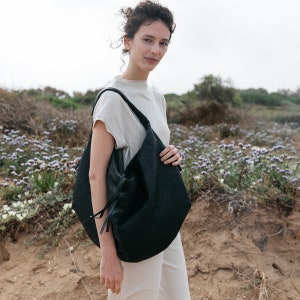 Leather Tote, Soft Leather Tote, Leather Hobo Bag, Leather Tote Bag, Hobo Bag, Slouchy Soft Leather Hobo Bag, Leather Shoulder Bag