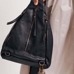 Dublin - Soft Italian leather backpack | TL142501