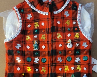 One of a Kind Infant Boy Ugly Christmas \ Holiday 3 Piece Outfit