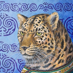 The Shaman - Amur leopard endangered species animal portrait big cat China