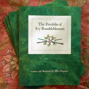 The Portfolio of Ivy Brambleblossom animal portraits art book picture book