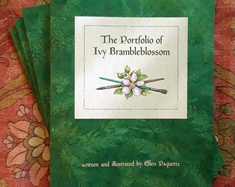 The Portfolio of Ivy Brambleblossom animal portraits art book picture book